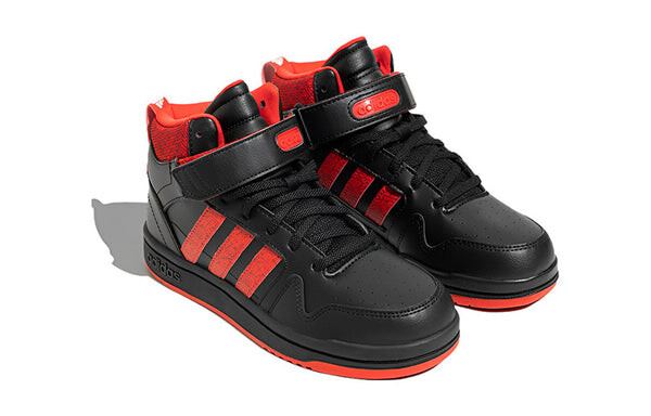 Кроссовки neo postmove mid shoes Adidas, черный — фото 3