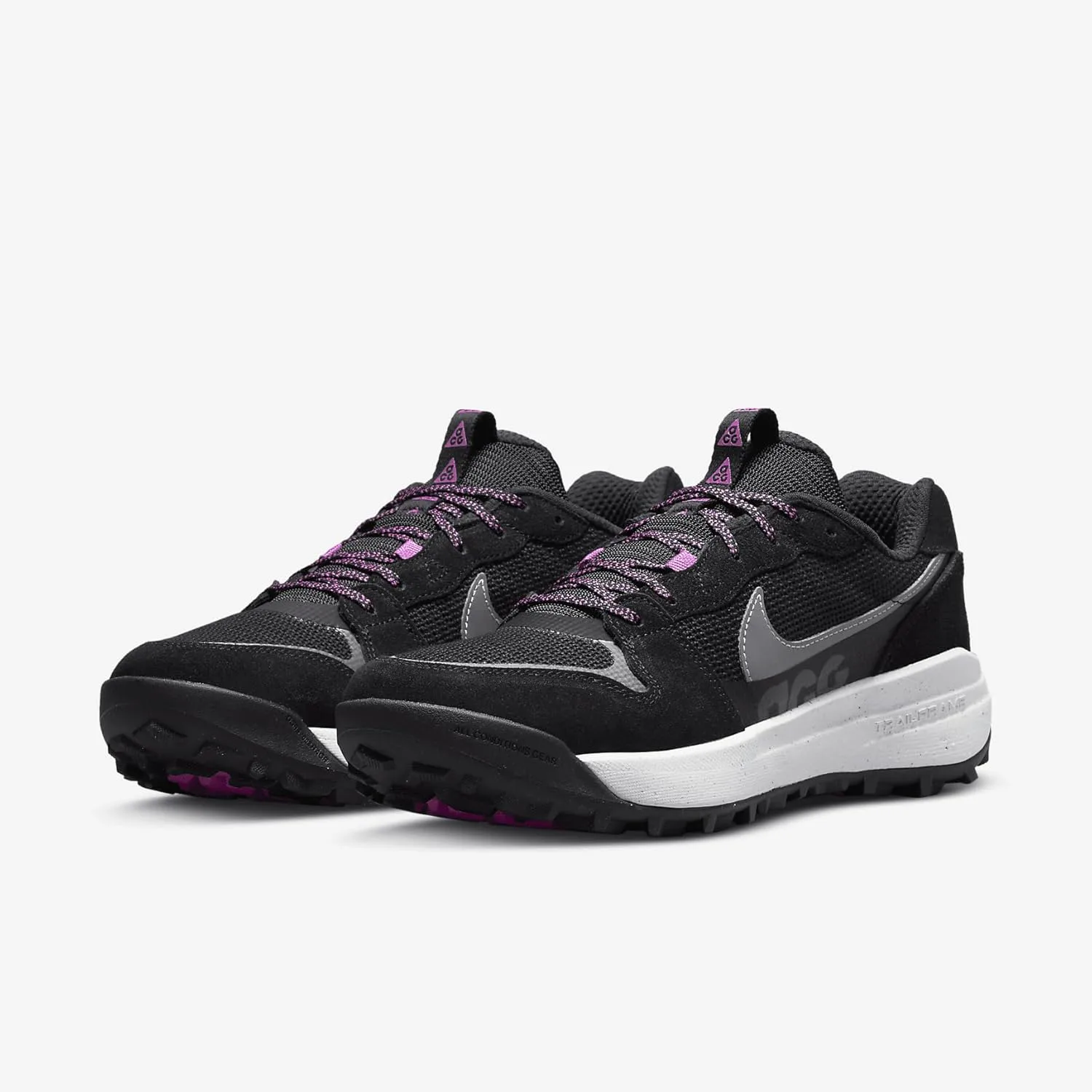 Кроссовки Nike ACG Lowcate для мужчин Dm8019, черный/серый — фото 2