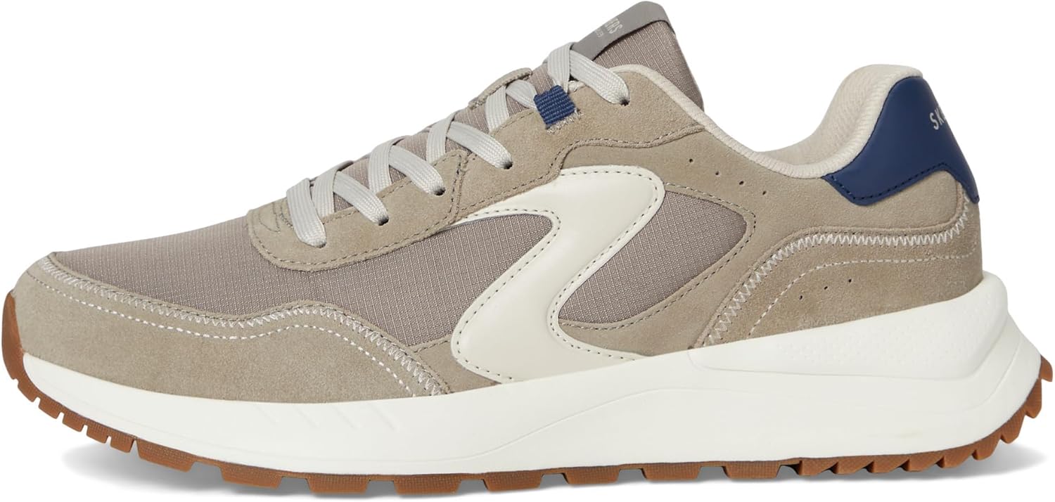 Кроссовки Skechers Mens Fury - Fury Retro Jogger, Taupe — фото 4