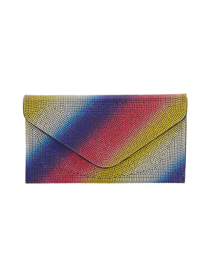 

Клатч faina, цвет silver multicolor