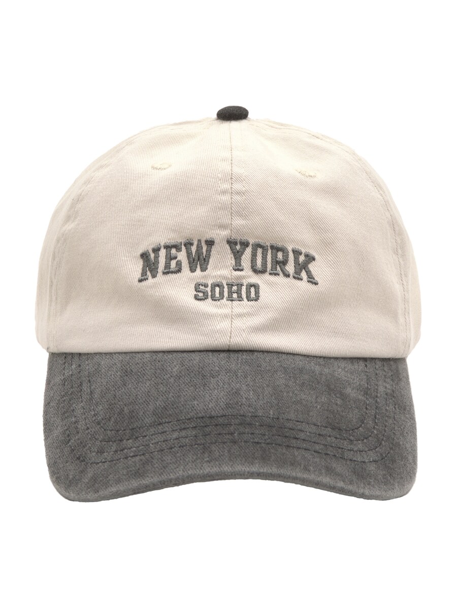 

Бейсболка Pull&Bear Cap, цвет light grey/dark grey