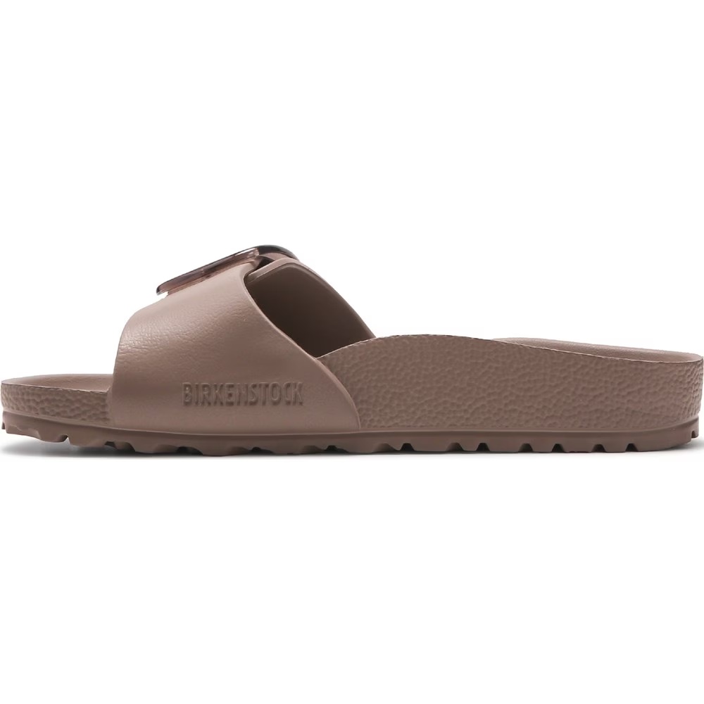 Сандалии Madrid Essentials с большой пряжкой и стелькой Birkenstock, серый — фото 3