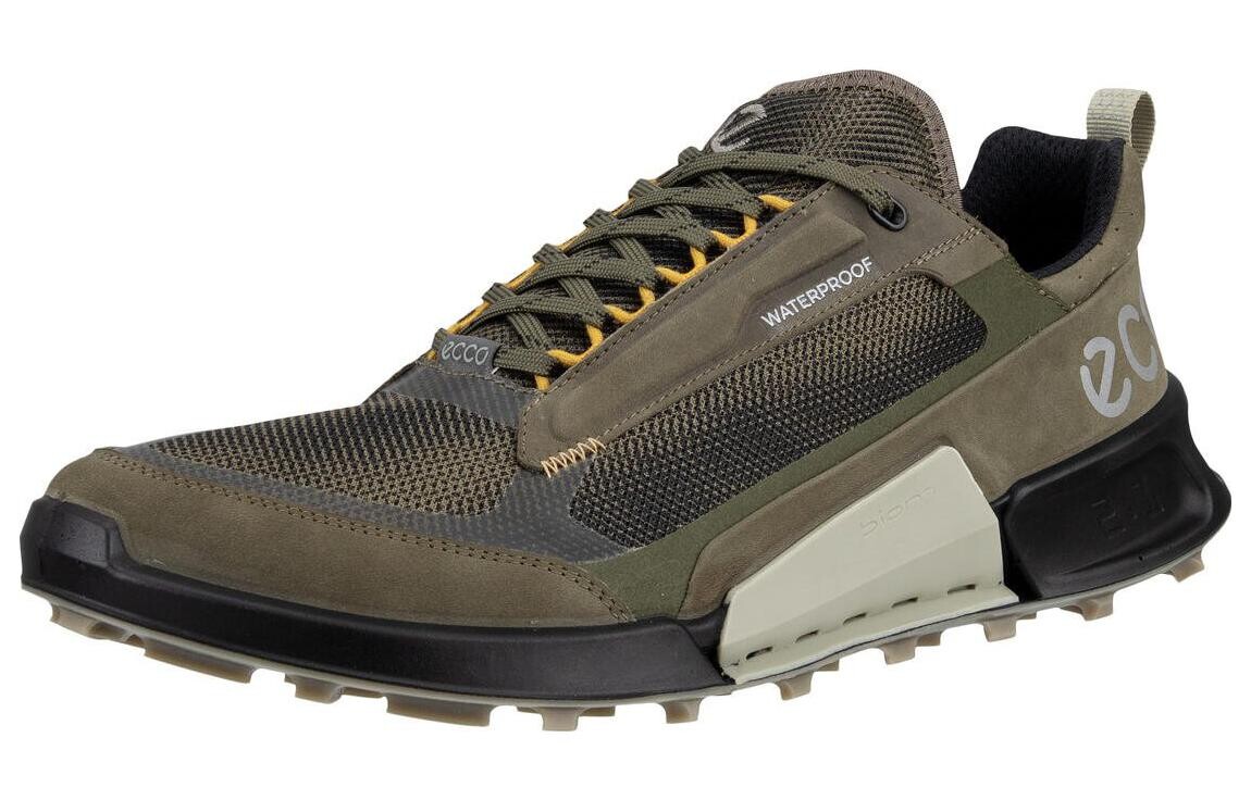 Кроссовки ecco Lifestyle Shoes Men Low-top Olive Green, зеленый — фото 2