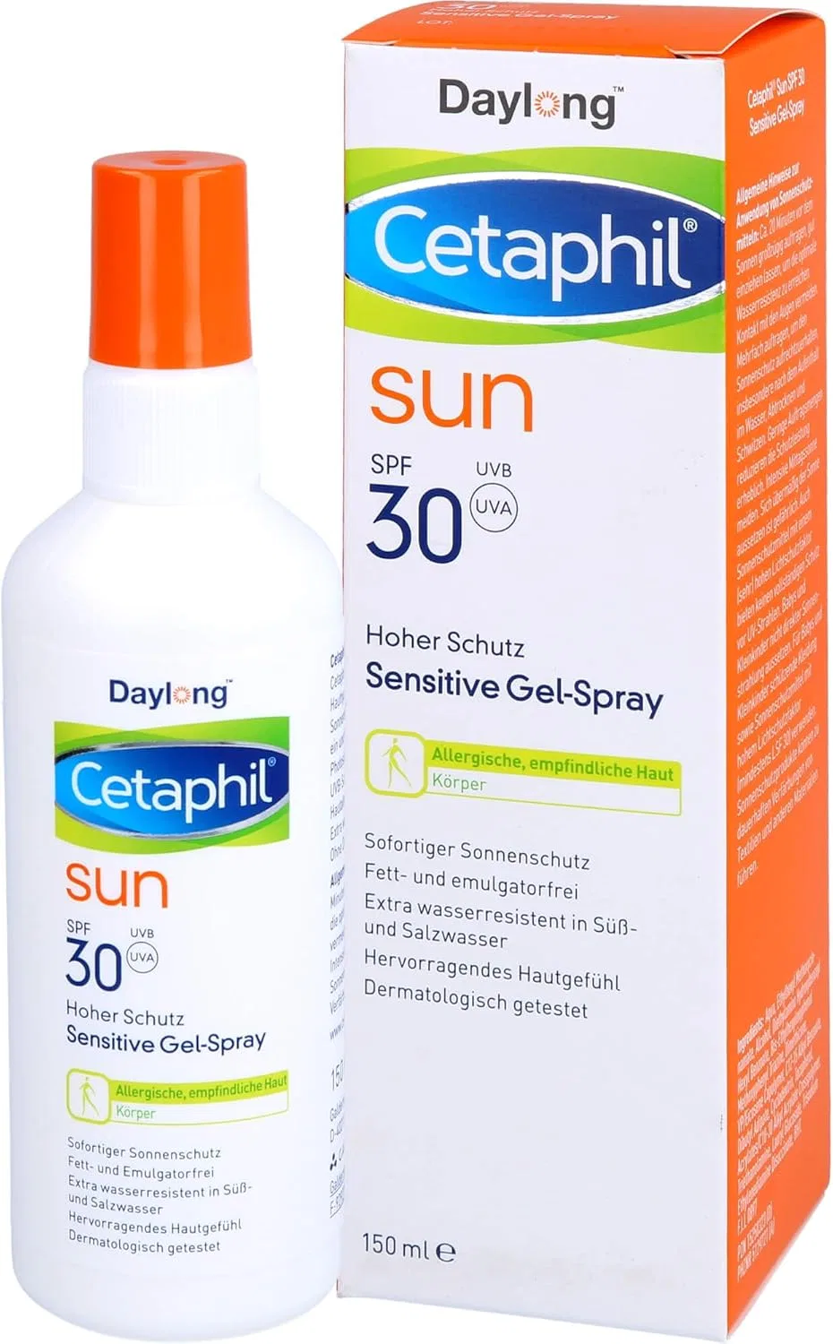 Солнцезащитный гель-спрей «Daylong SPF 30 Sensitive» от Sun Galderma — фото 2