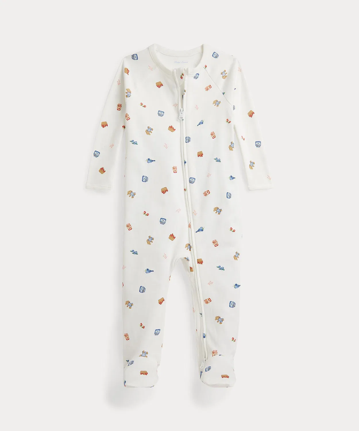 Комбинезон с принтом Polo Bear, хлопок, розовый