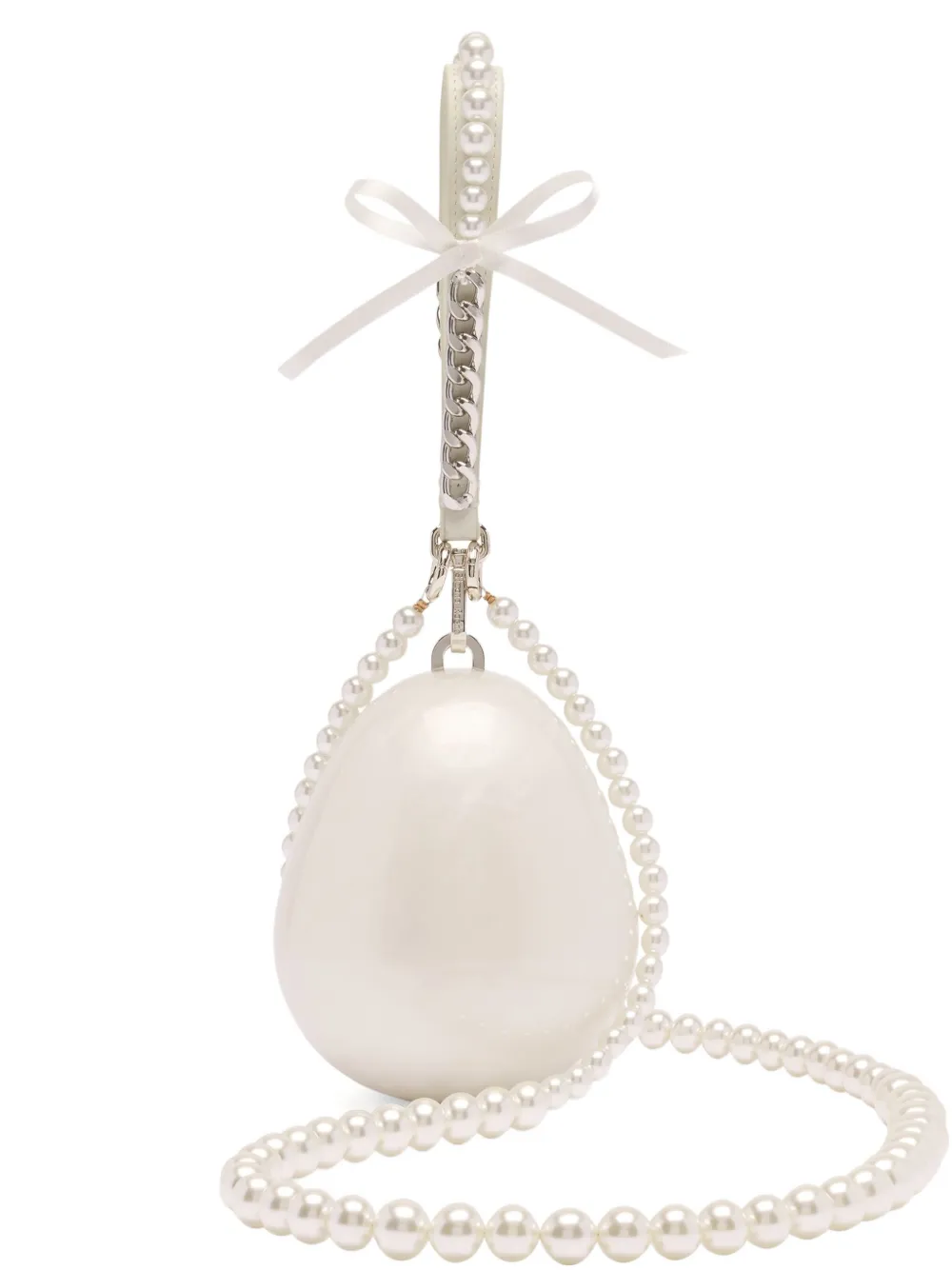 

Клатч Egg Simone Rocha, белый