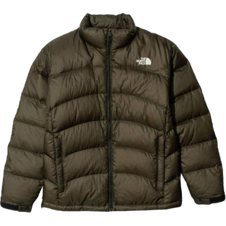 

Мужская пуховая куртка оливкового цвета THE NORTH FACE, оливковый