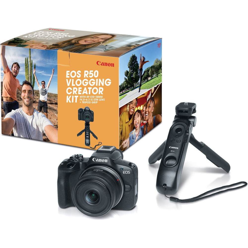 

Беззеркальная камера Canon EOS R50 Video Creator Kit 5811C109