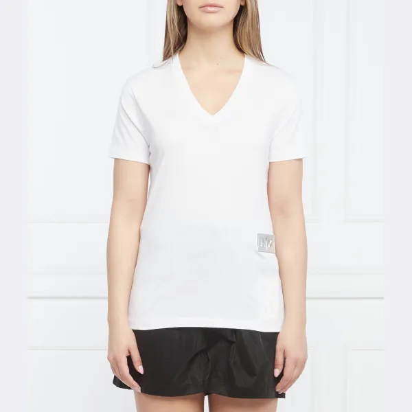 

Футболка стандартного кроя Armani Exchange, белый