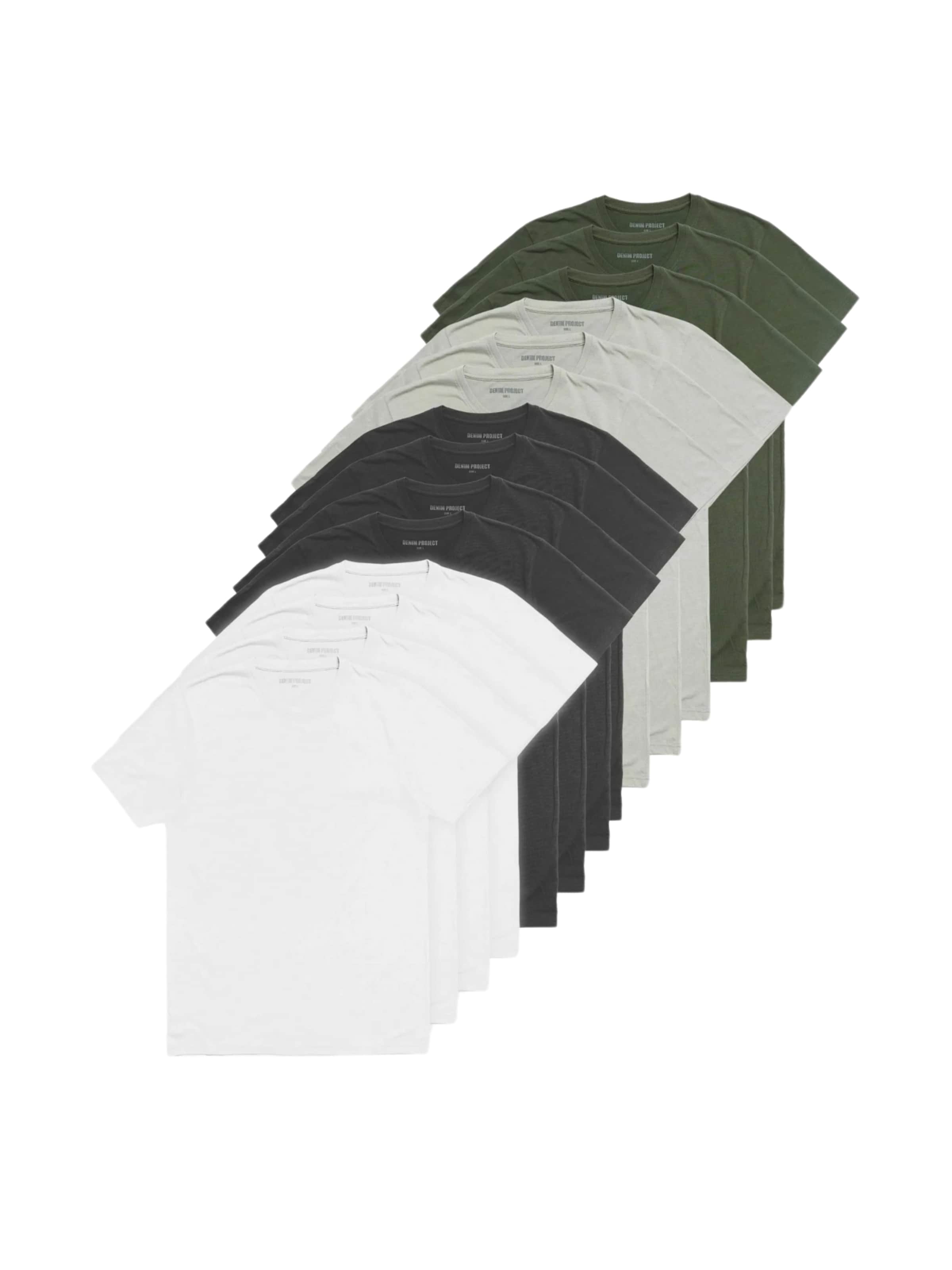 

Denim Project Рубашка на пуговицах 'DPM' смешанных цветов Regular fit