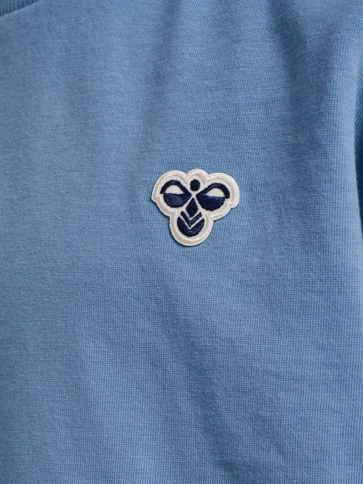 Hummel Детская свободная футболка Hmljr из выцветшего денима — фото 3