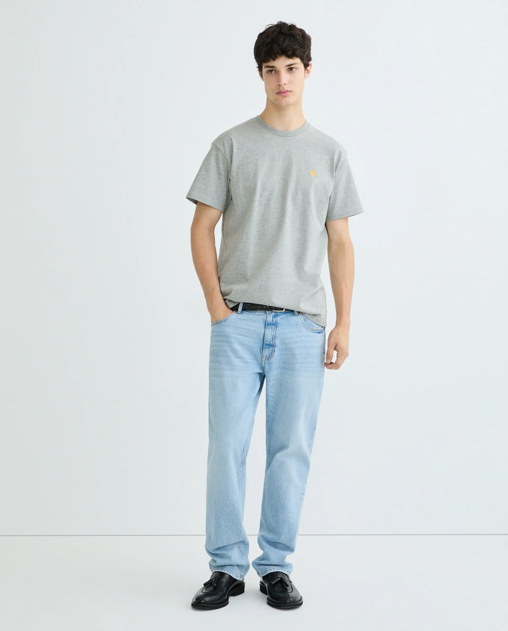 

Мужская футболка S/S Chase Carhartt WIP, серый