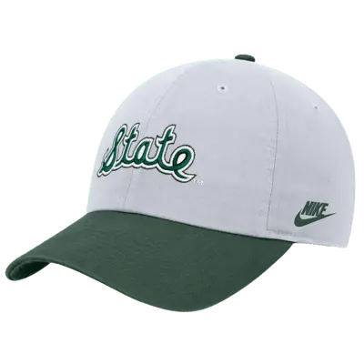 

Бейсболка Nike Michigan State College Campus Cap, белый