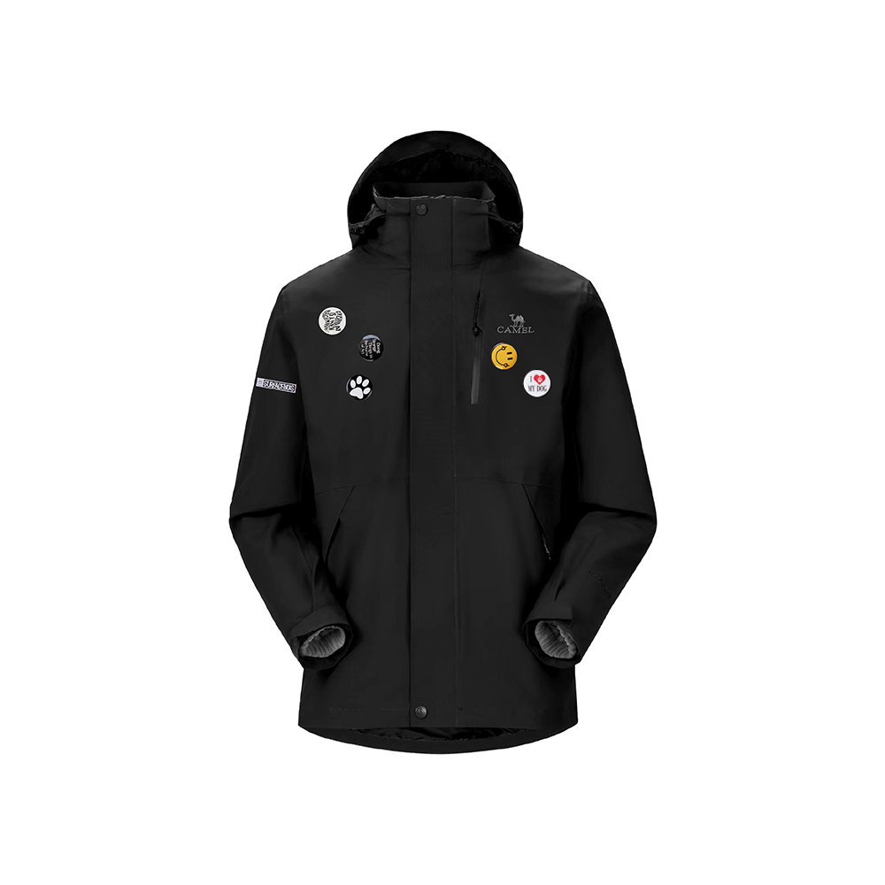 

Ветровка All weather Mountain Versatile Urban Living/Travel/Commuting Unisex CAMEL, phantom черный