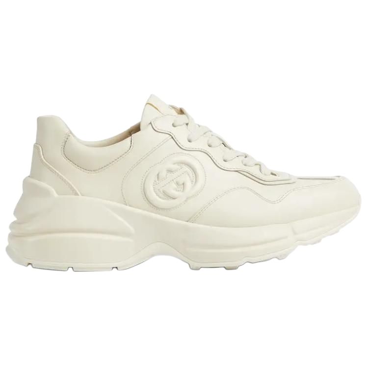 Rhyton Low Top повседневные женские туфли GUCCI, белый — фото 3