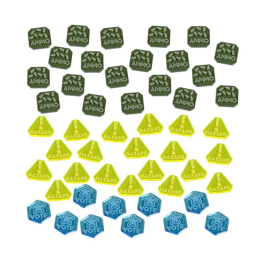 

Набор жетонов Газлендса, Token Sets - Gaslands (Litko Aerosystems)