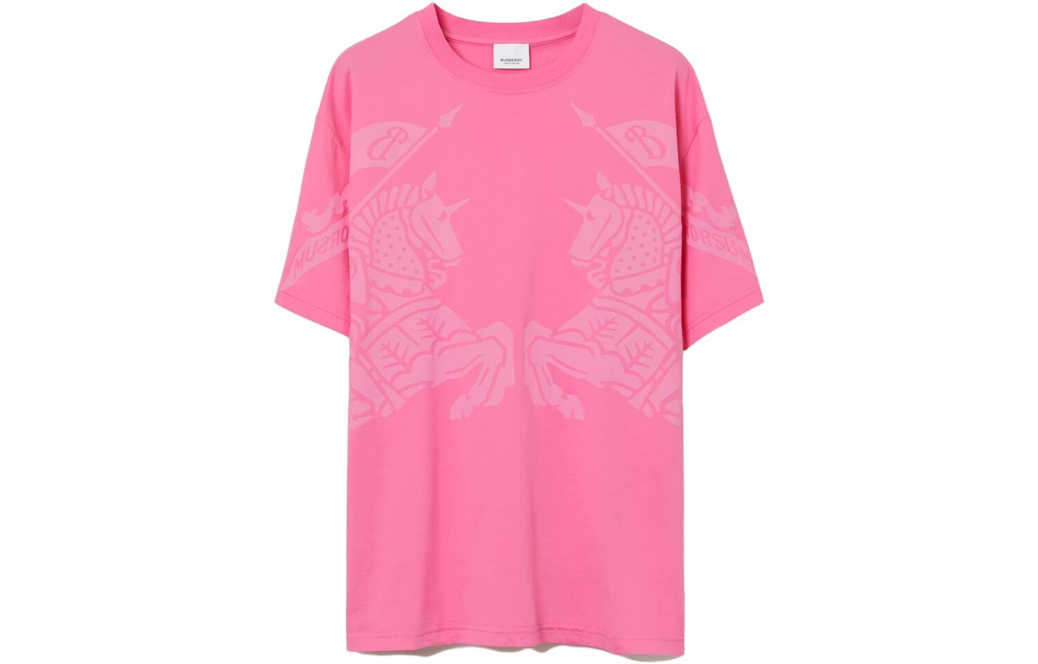 

Футболка женская Burberry EKD-Print, розовый