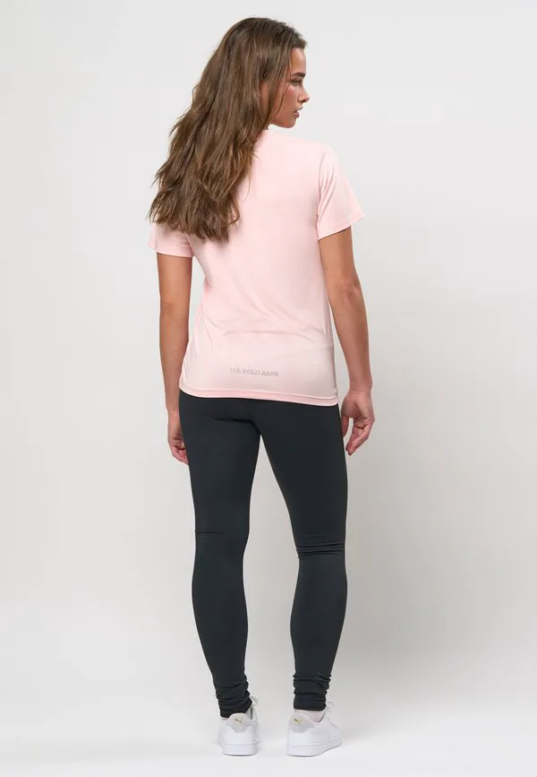 Базовая футболка uwmaggi U.S. Polo Assn., Impatiens Pink — фото 4