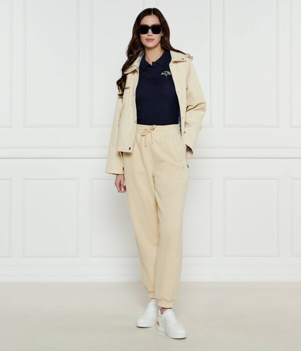 Брюки университетские Regular fit Tommy Hilfiger, экрю — фото 2