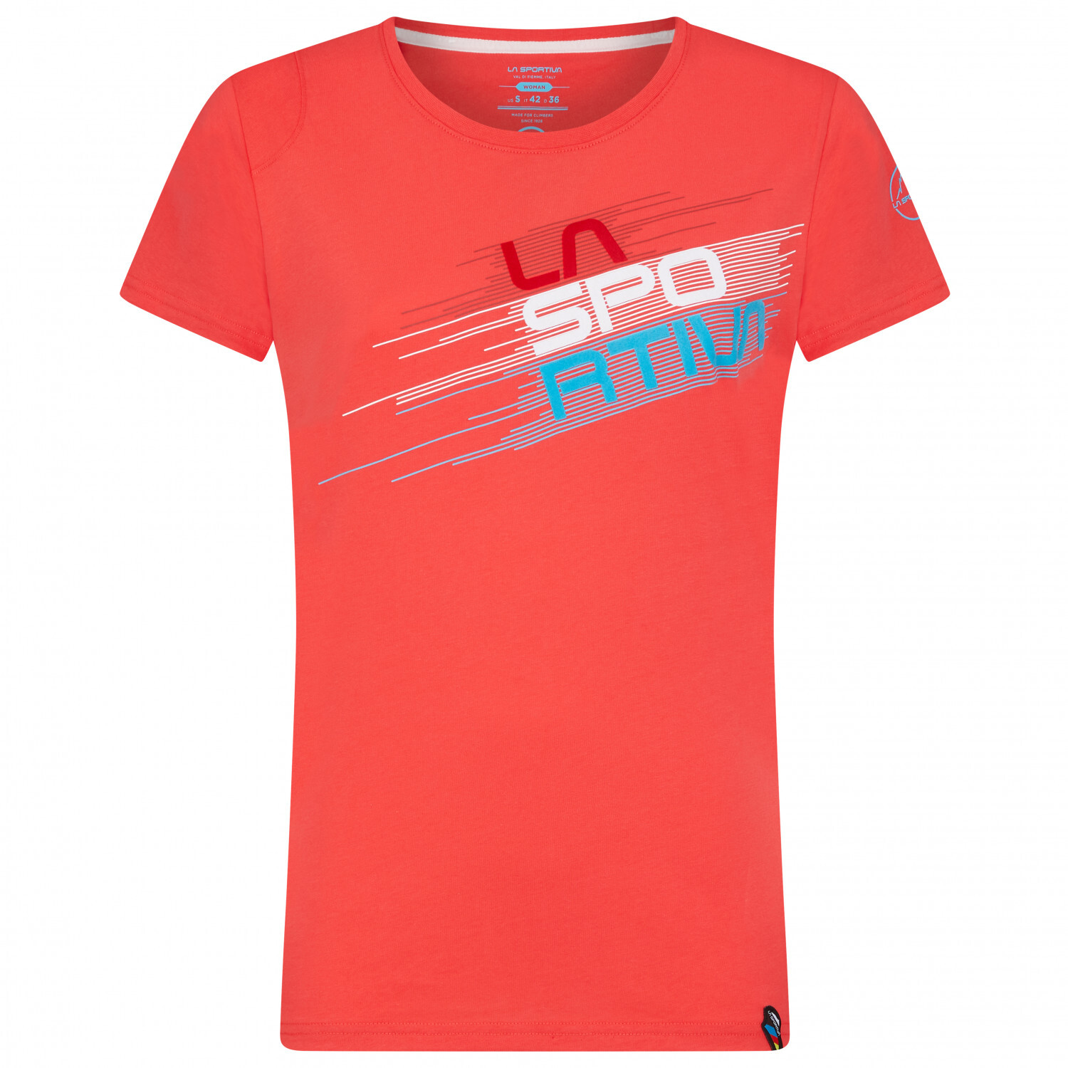 

Футболка La Sportiva Women's Stripe Evo, цвет Hibiscus