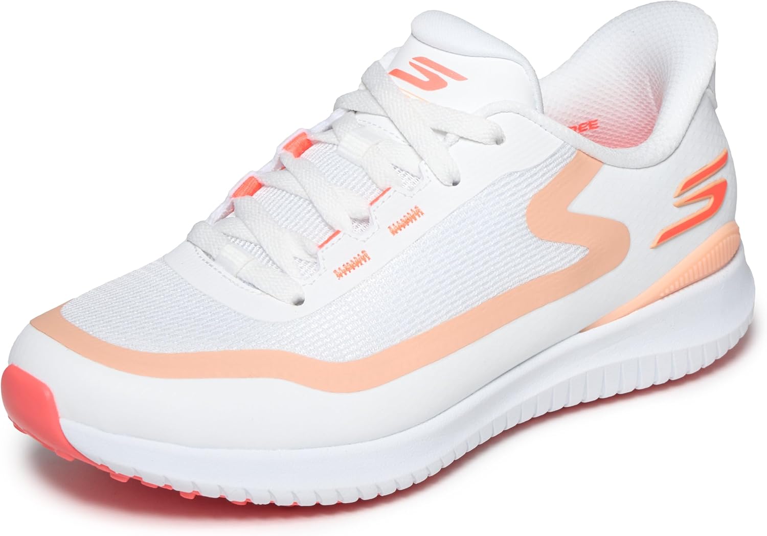 

Женские кроссовки для гольфа Skechers Flight Slip-in без шипов, белый