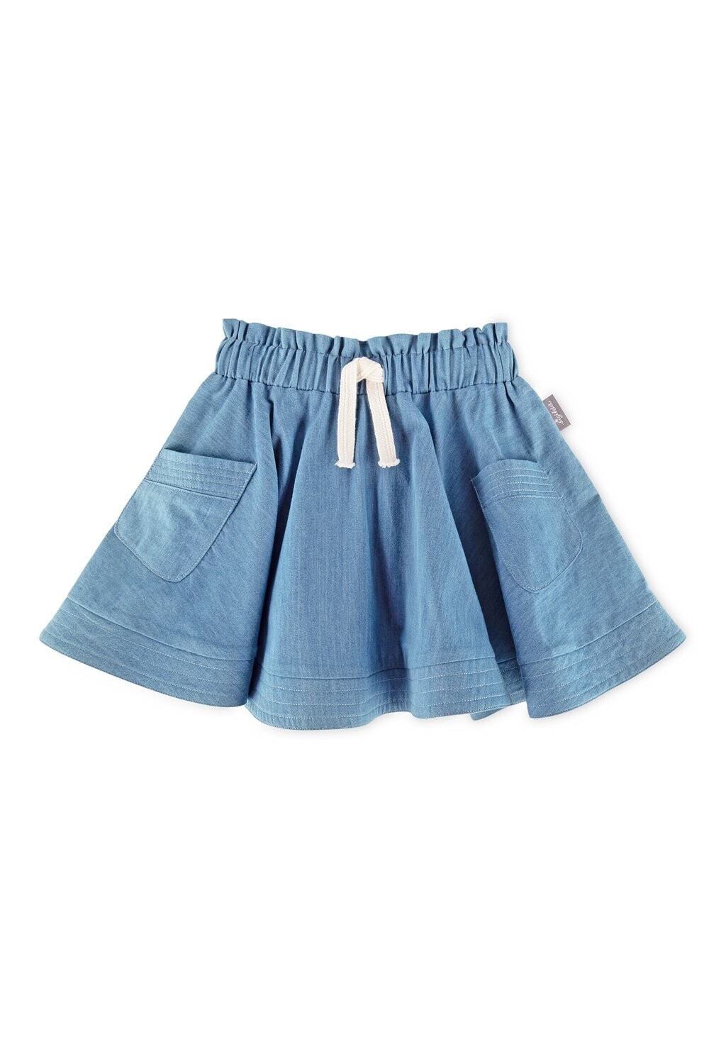 

Юбка А-силуэта SOMMERLEICHTER CHAMBRAY ROCK sigikid, цвет hellblau