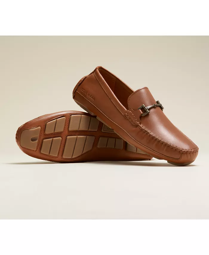 Мужские лоферы Wyatt Bit Driving Cole Haan, коричневый — фото 3