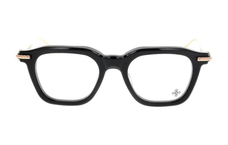 

Chrome Hearts Очки нестандартной формы унисекс черные, Black