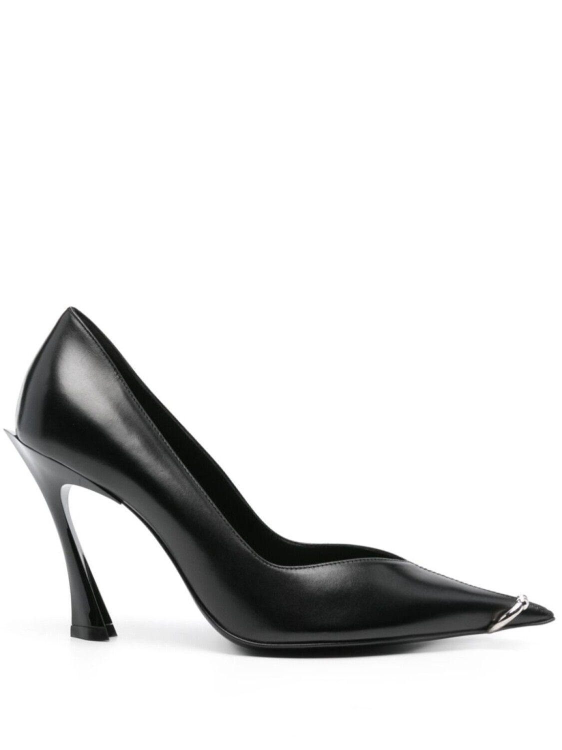 

Mugler туфли с металлическим декором, черный