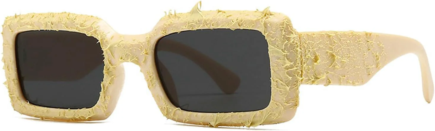 

Квадратные модные солнцезащитные очки в уникальной оправе для мужчин, стильные дизайнерские очки класса люкс, мужские солнцезащитные очки UV400 N47 mincl, Gold