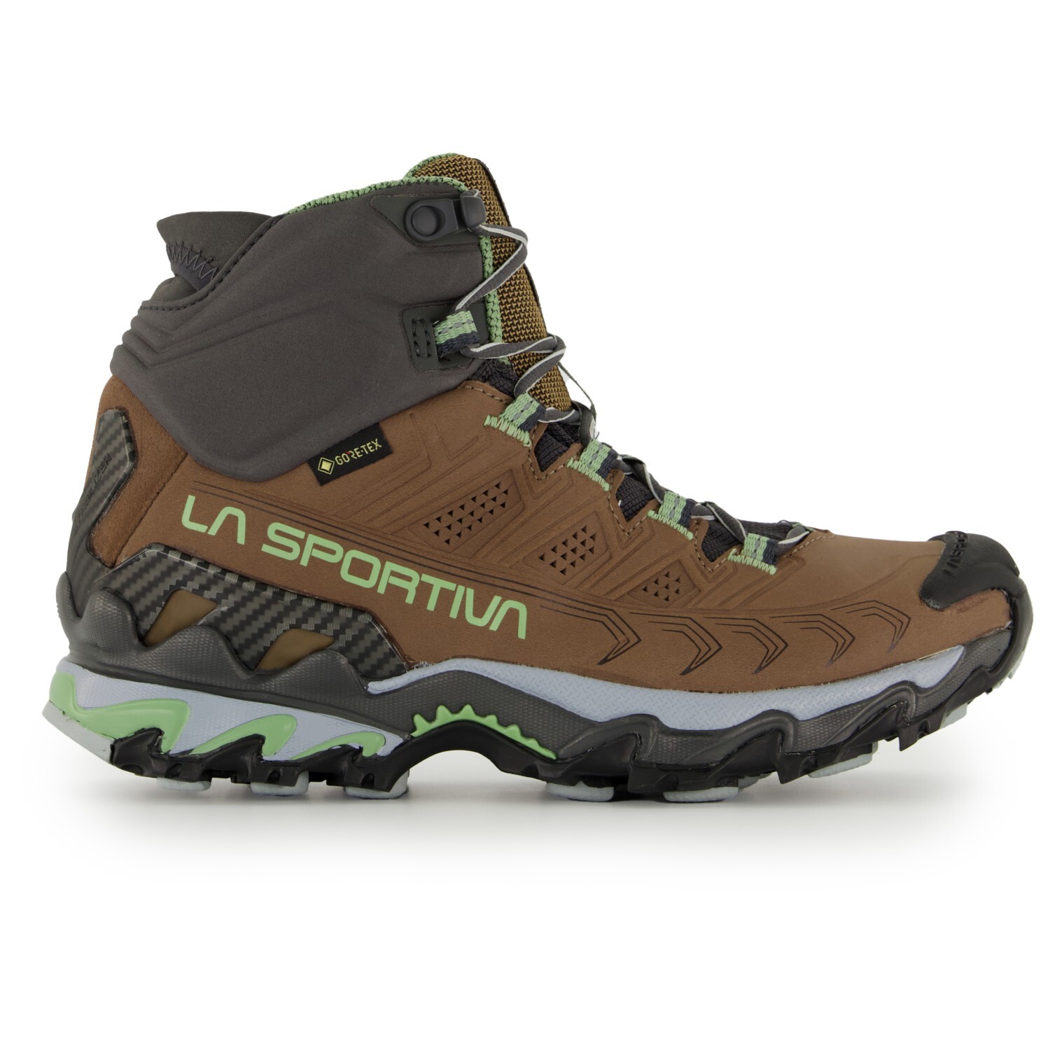

Ботинки для прогулки La Sportiva Women's Ultra Raptor II Mid Leather GTX, цвет Taupe/Sage