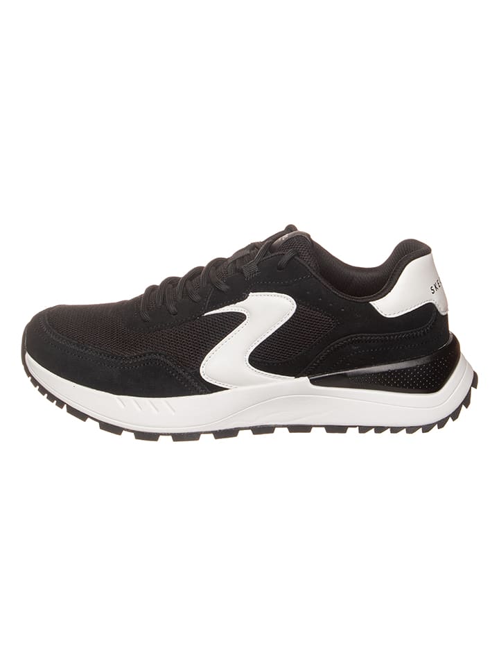 

Кроссовки на шнуровке Skechers Leder-Sneakers Fury - Fury Lace Low, черный/белый