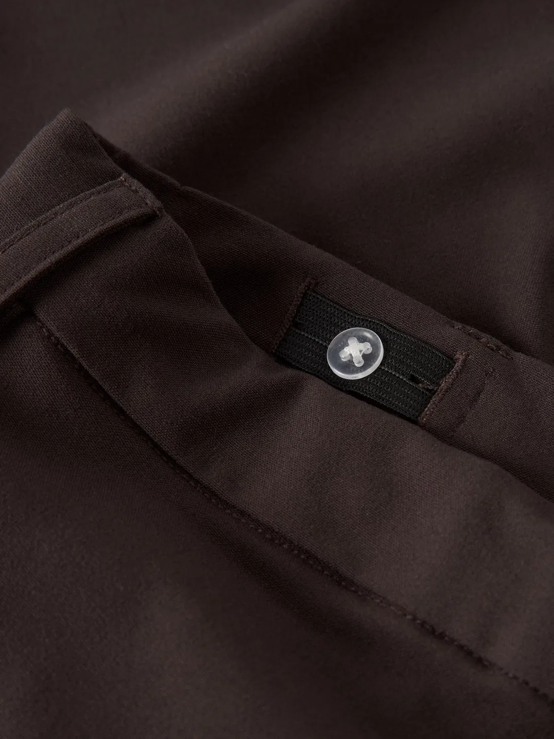 Широкие брюки 'NLFLUIS' Lmtd, Dark Brown — фото 4