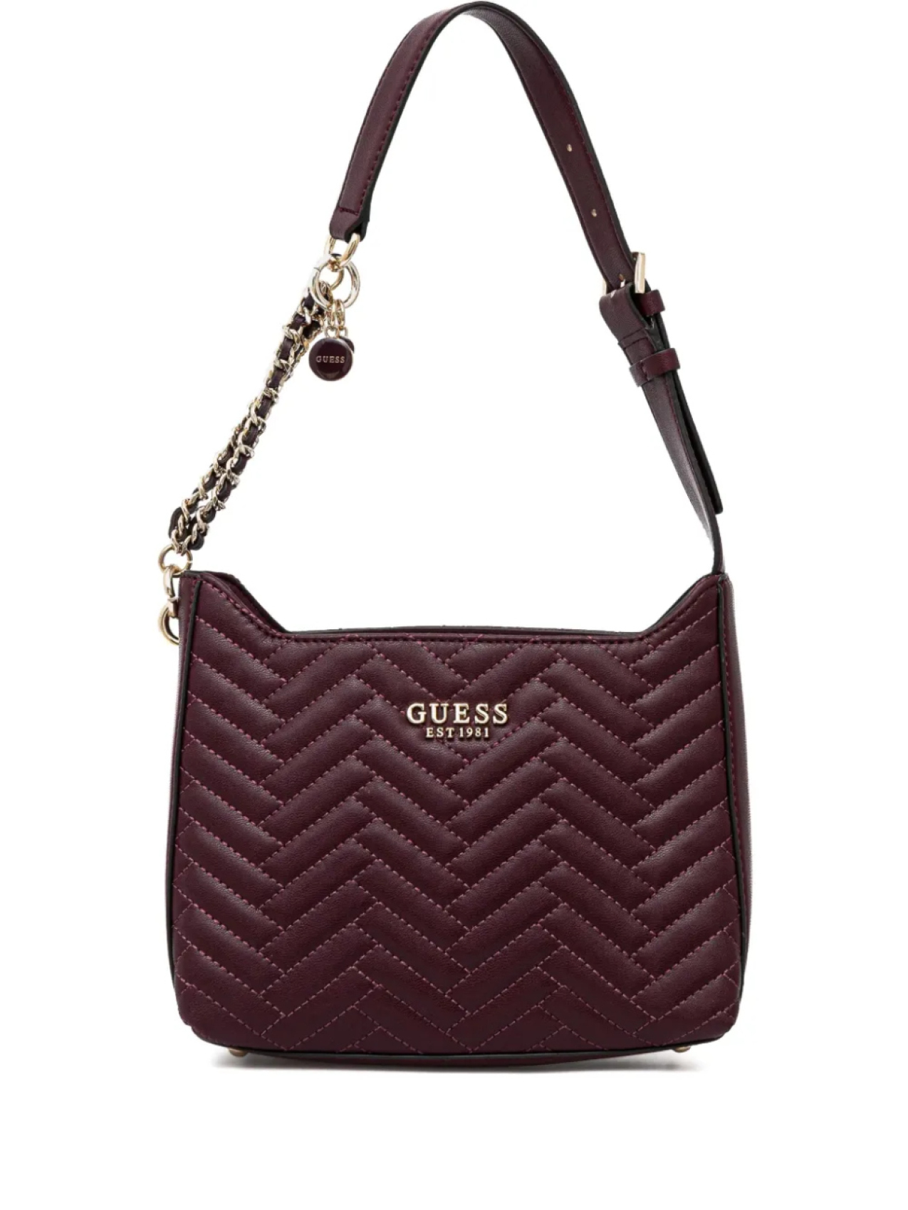 

Стеганая сумка через плечо GUESS USA, розовый