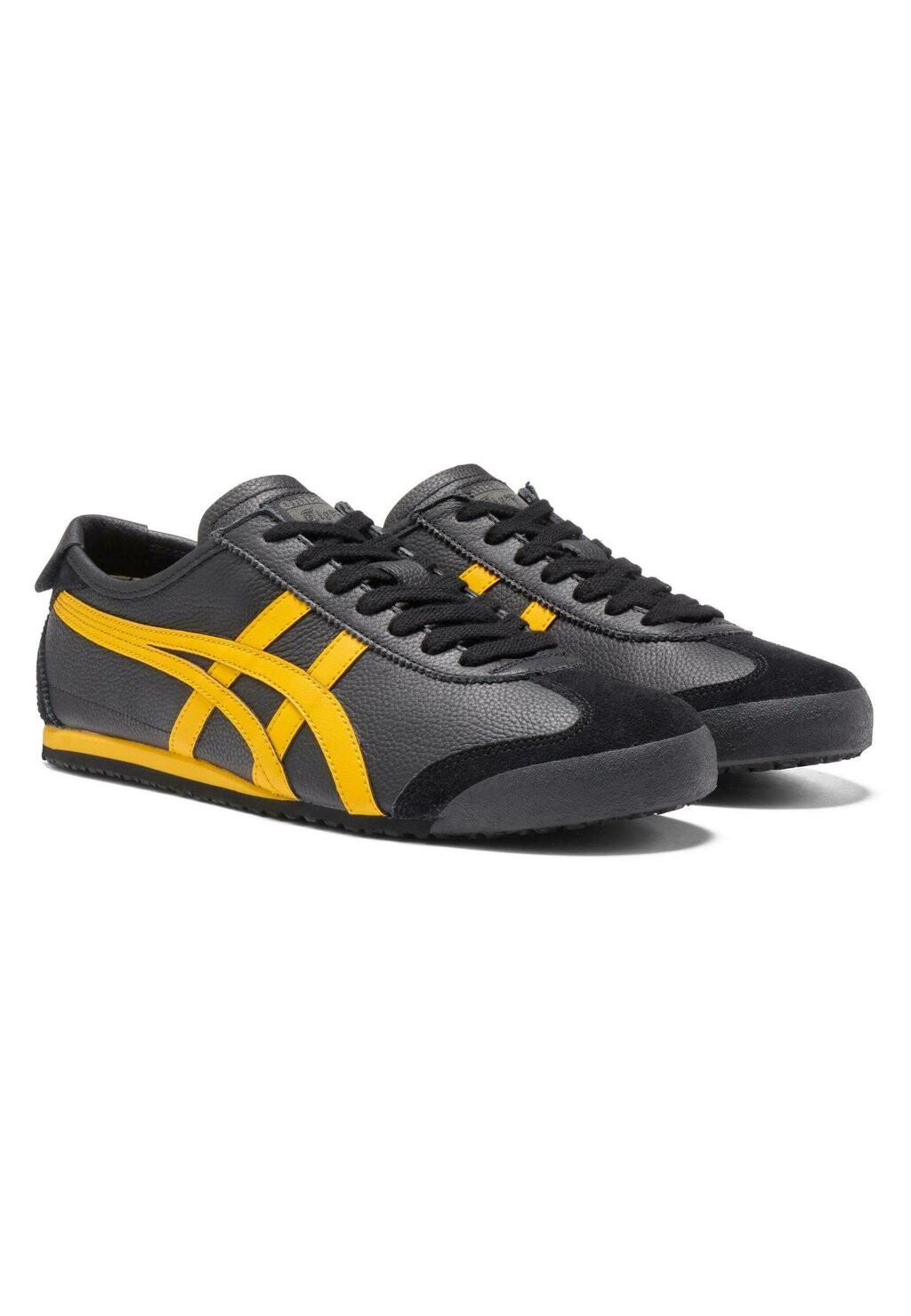 Низкие кроссовки Mexico 66 Onitsuka Tiger, цвет black yellow — фото 2