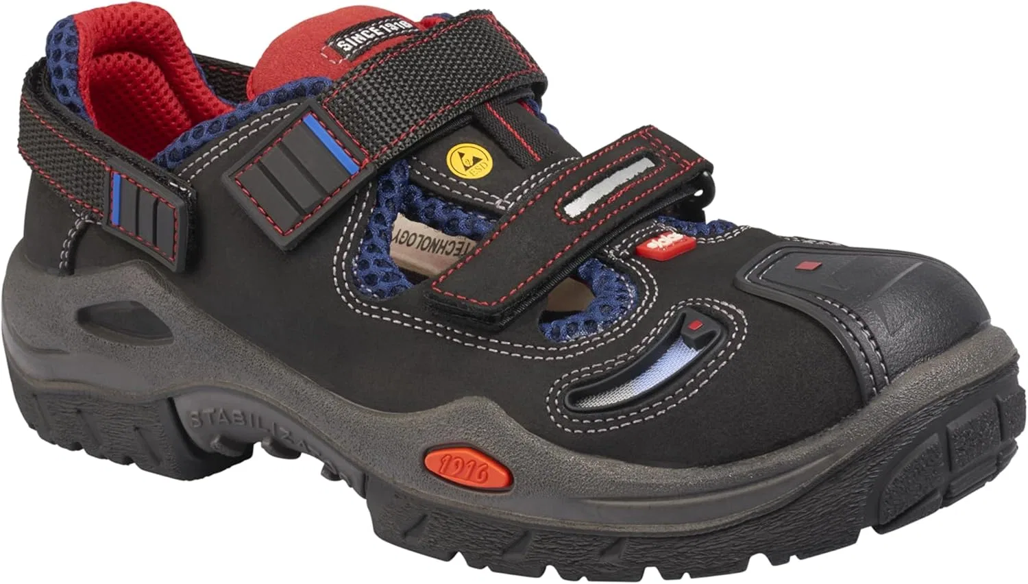 Сандалии Jalas Ejendals AB 3820R Respiro FX2 Supreme с алюминиевым носком, ESD, S1, SRB, Black — фото 2