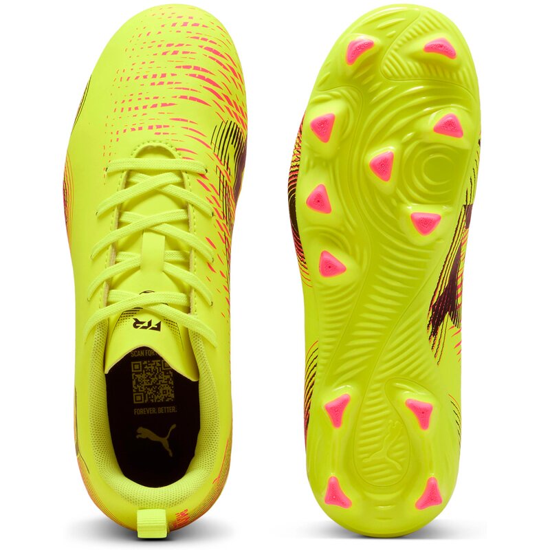 Футбольные бутсы для газона Future 8 Play FG/AG JR Puma, черный — фото 2