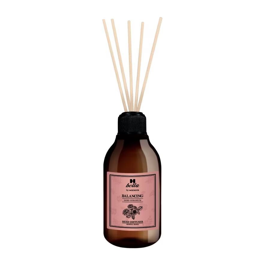 

Bella by Watsons Диффузор H Balancing Rose Geranium Reed, 140 мл