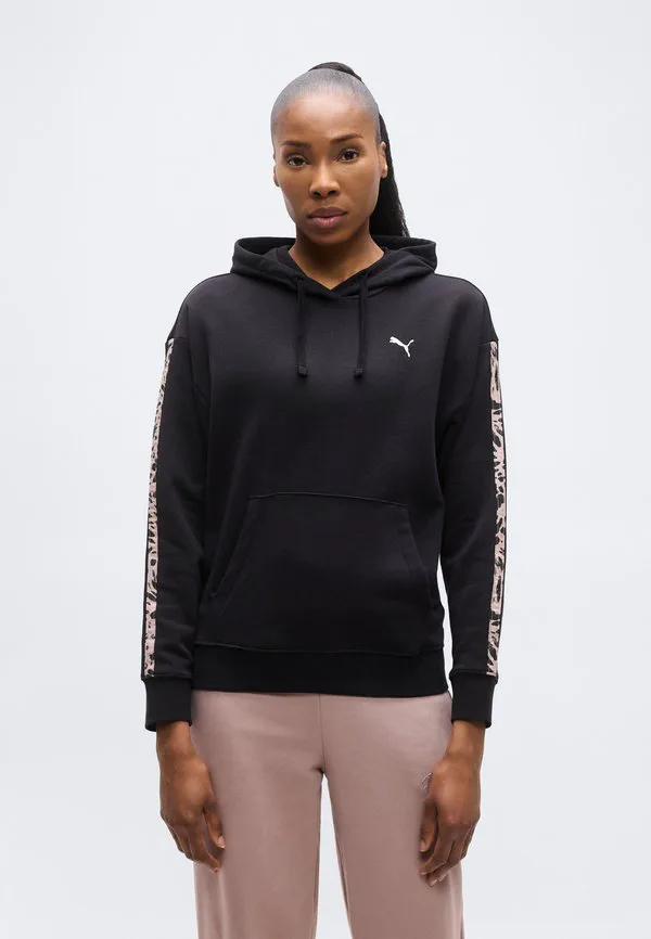 

Толстовка с графическим изображением животного для комфорта Puma, Black, Черный, Толстовка с графическим изображением животного для комфорта Puma, Black