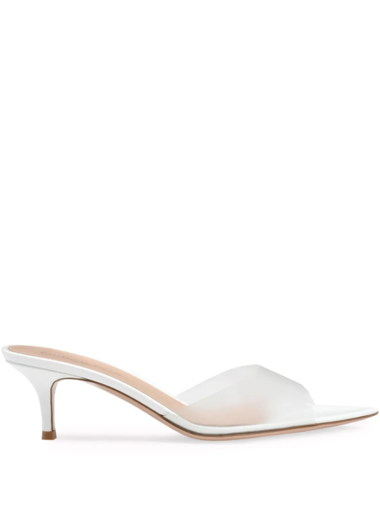 55 мм мюли Elle Gianvito Rossi, белый