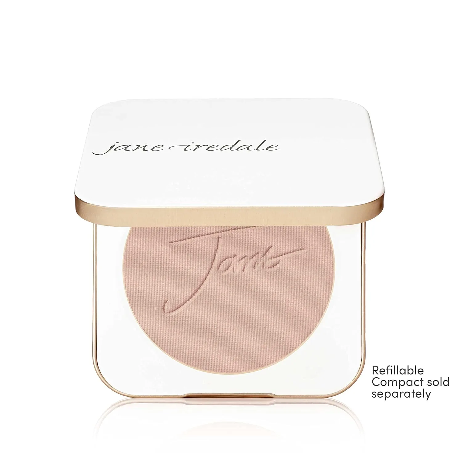 Набор многоразовых компактных пудр Jane Iredale PurePressed Base Mineral Foundation | Полуматовая прессованная пудра с SPF | Без талька, веганский продукт, не тестируется на животных, Suntan — фото 4