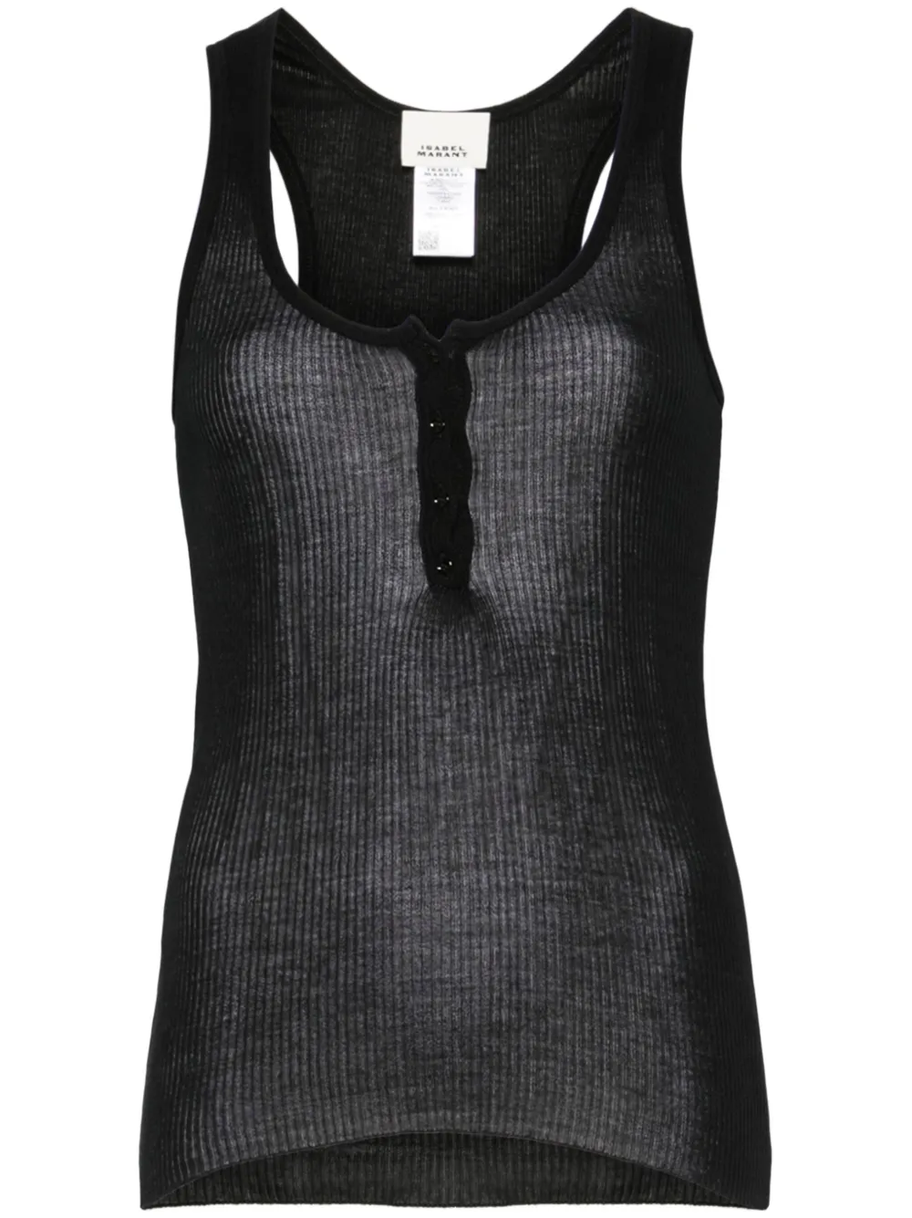 

Топ Louisali без рукавов ISABEL MARANT, черный