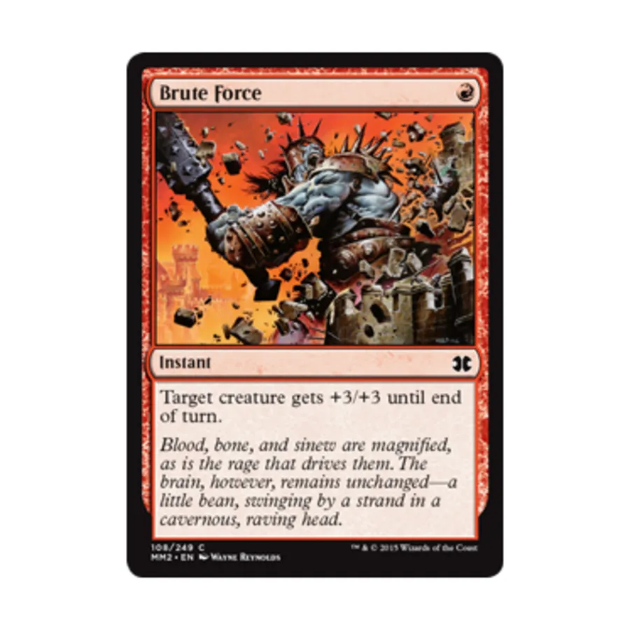 

CCG Грубая сила (C) (Рольга), MTG - Modern Masters 2015