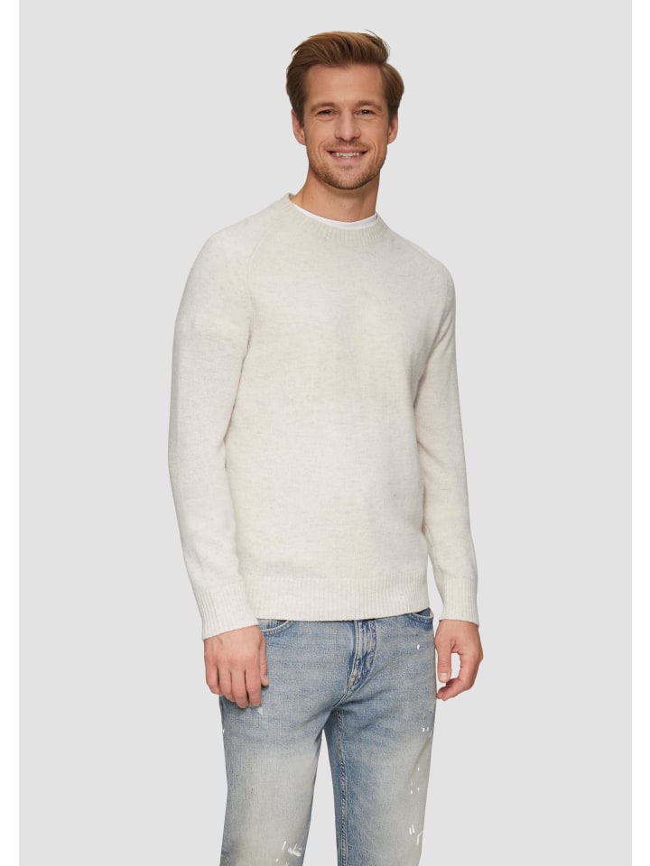 

Пуловер s.Oliver Strickpullover langarm, кремовый