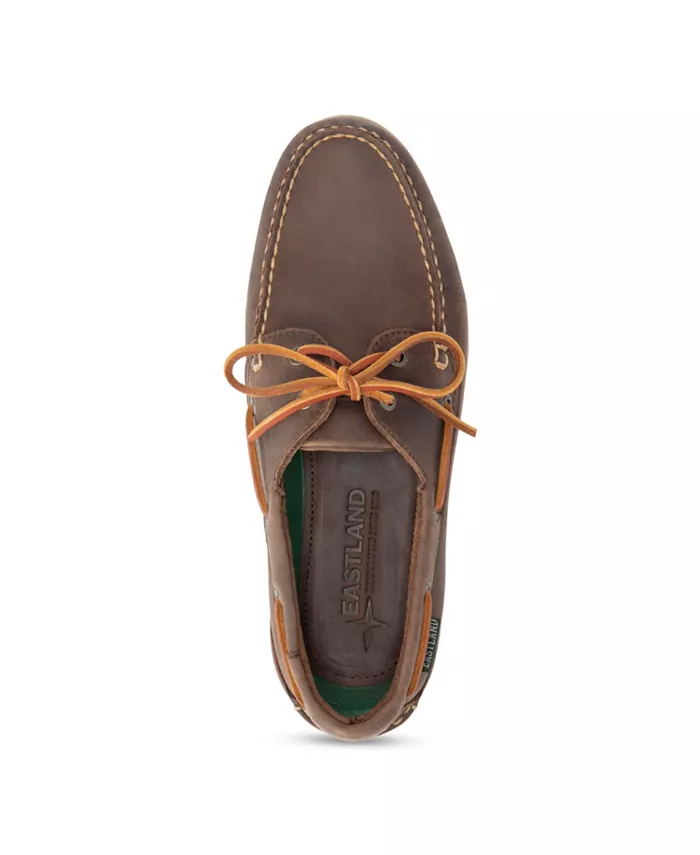 Мужские лодочные туфли Sea Dog Eastland Shoe, коричневый/бежевый — фото 4