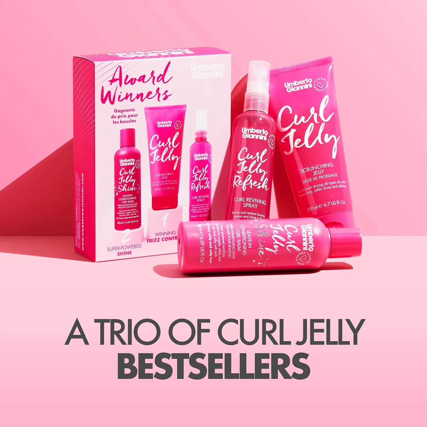 Набор для укладки вьющихся волос Umberto Giannini Award Winners: Curl Styling, 3 предмета Umberto Giannini — фото 4