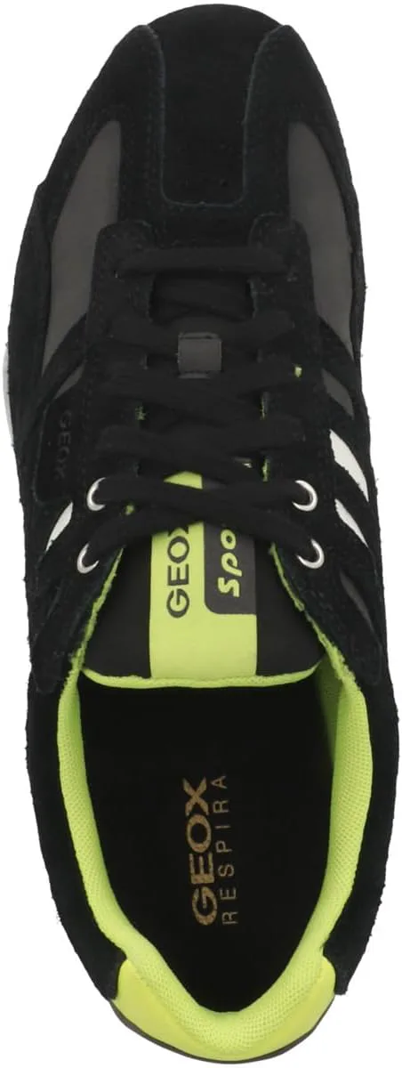 Мужские модные кроссовки Geox Uomo Snake, желтый — фото 4