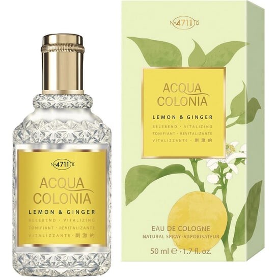 

4711, Acqua Colonia Lemon & Ginger, одеколон, 50 мл