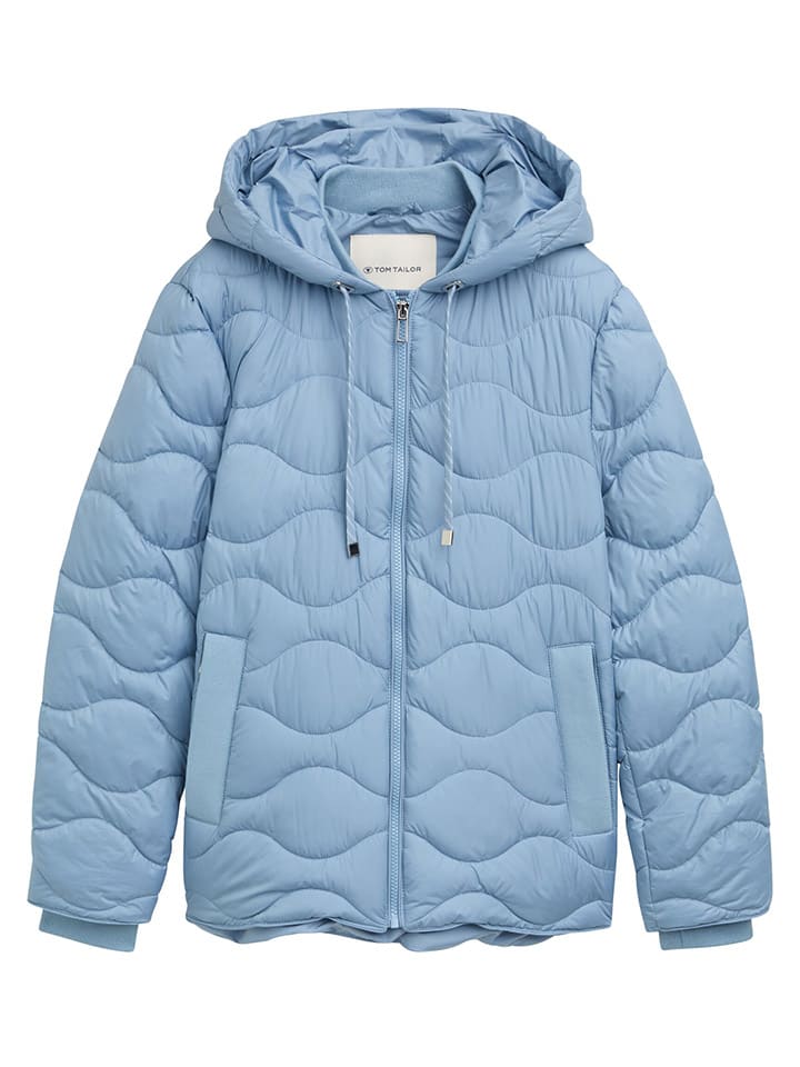 

Стеганая куртка Tom Tailor, светло-синий