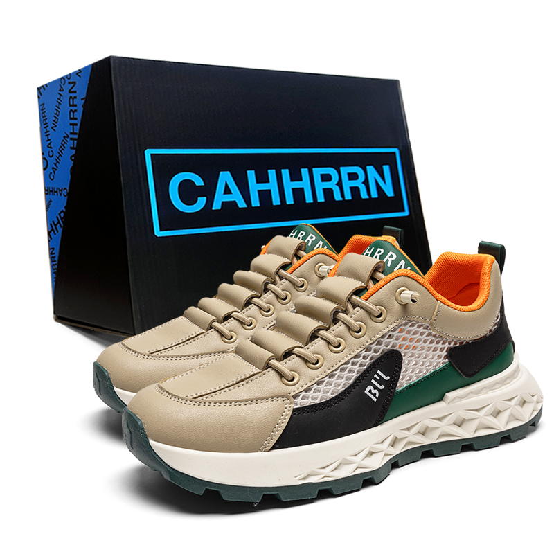 

CAHHRRN Низкие повседневные мужские кроссовки бело-голубые, цвет White Blue